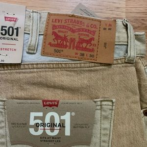 Men’s Levi’s Tri-Colored Straight Jeans 38x30
